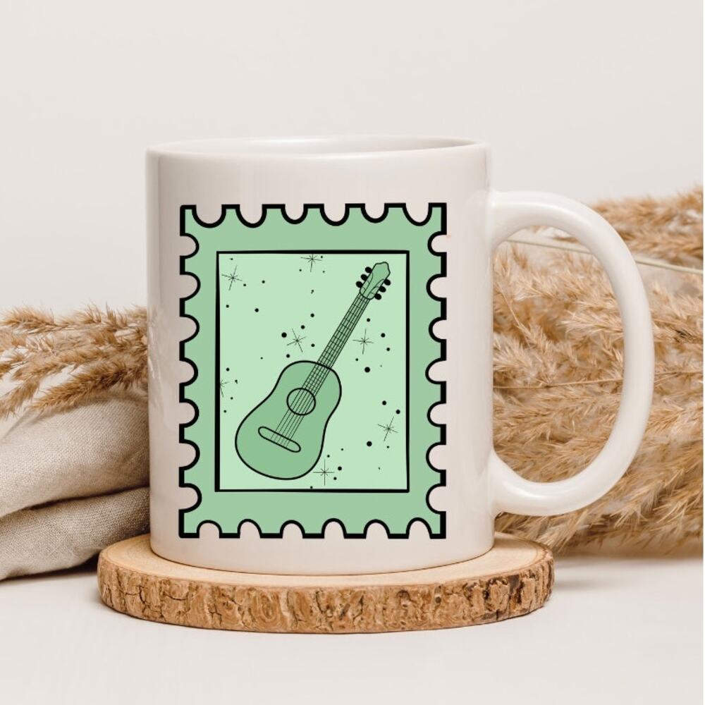 Taylor Swift Album Themed 15 oz White Coffee Mug Swiftie Gift